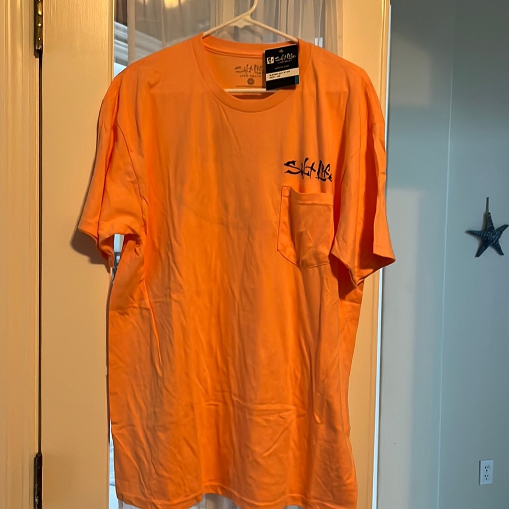 Salt life pocket t shirt